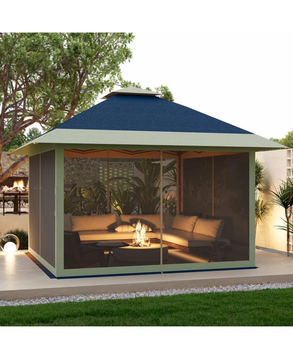 gaomon 12x12 feet Pop Up Gazebo Outdoor Canopy Shelter