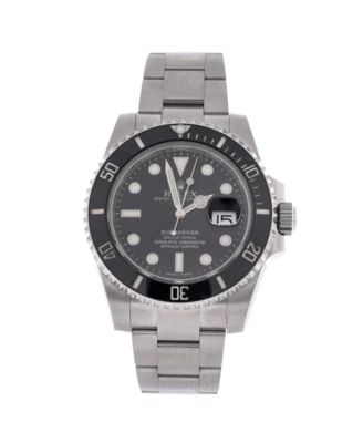 Oyster Perpetual Submariner Date Automatic Watch in Stainless Steel and Cerachrom 40mm