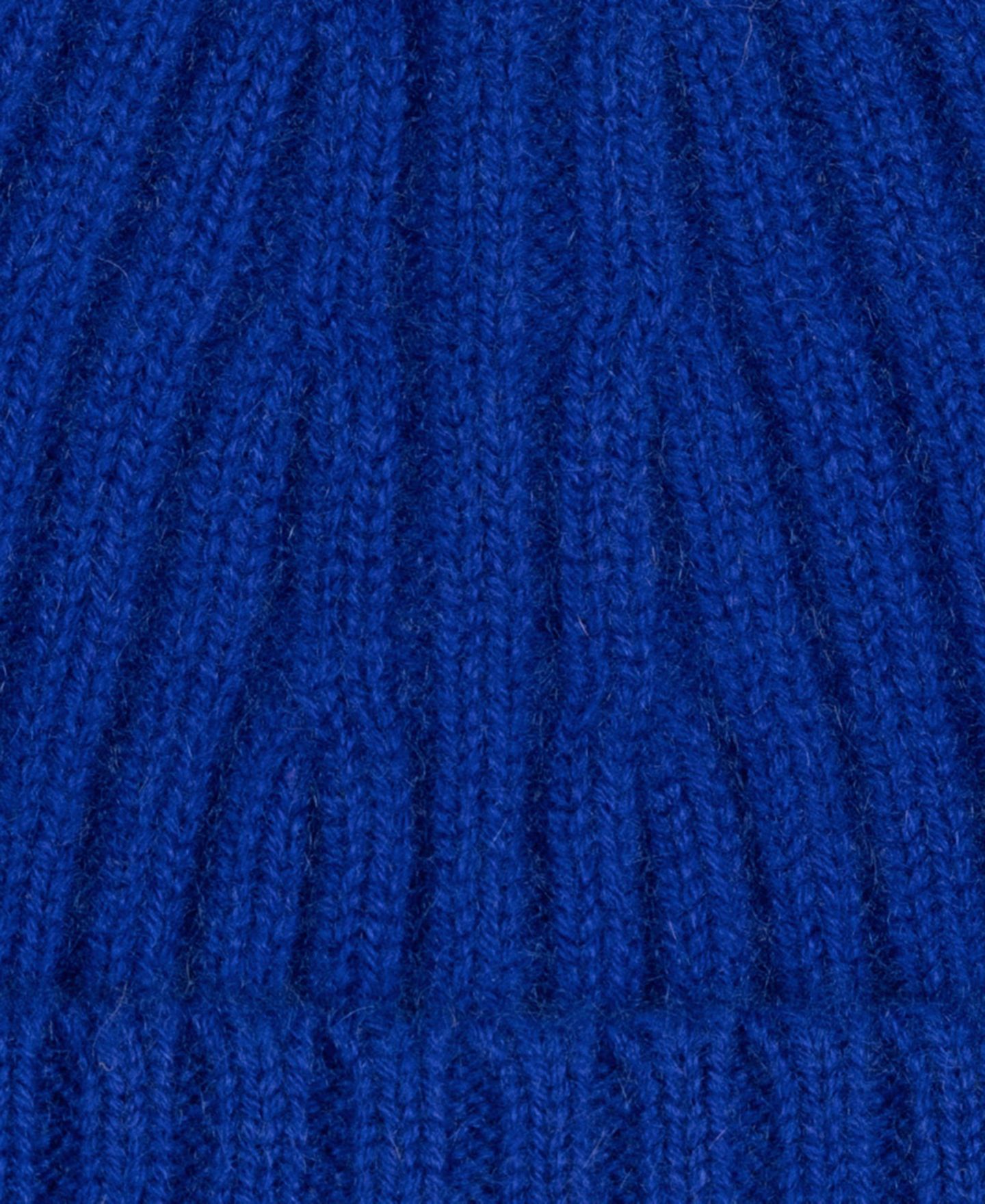 Мужская шапка Polo Ralph Lauren Cashmere Rib Beanie Hat, цвет: Королевский синий — фото 4