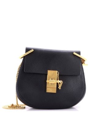 Mini Drew Crossbody Bag Leather