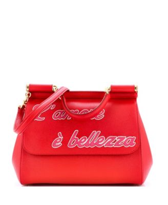 Medium Miss Sicily Bag Printed Leather