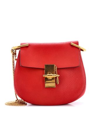 Mini Drew Crossbody Bag Leather
