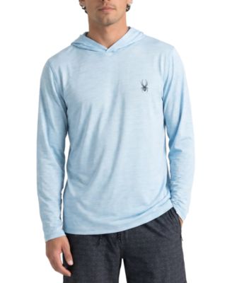 Men's Classic Heather Hooded Long-Sleeve Rash Guard