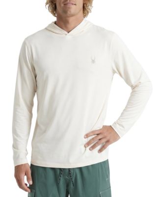 Men's Classic Heather Hooded Long-Sleeve Rash Guard