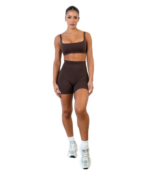 Женские шорты Vitality Cloud II Biker Short, цвет: Тёмно-коричневый