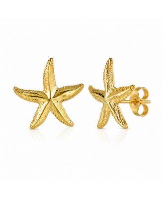 Coastal Starfish Stud Earrings