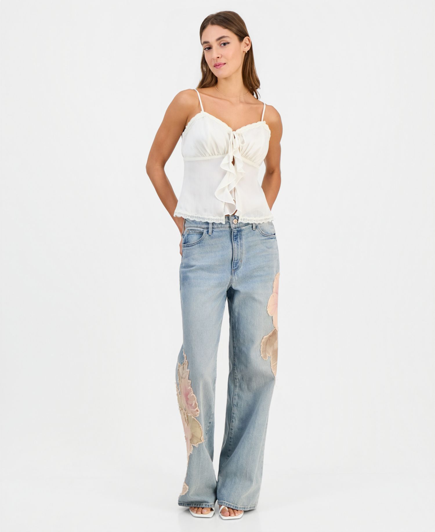 Women's Sleeveless Saisha Babydoll Top