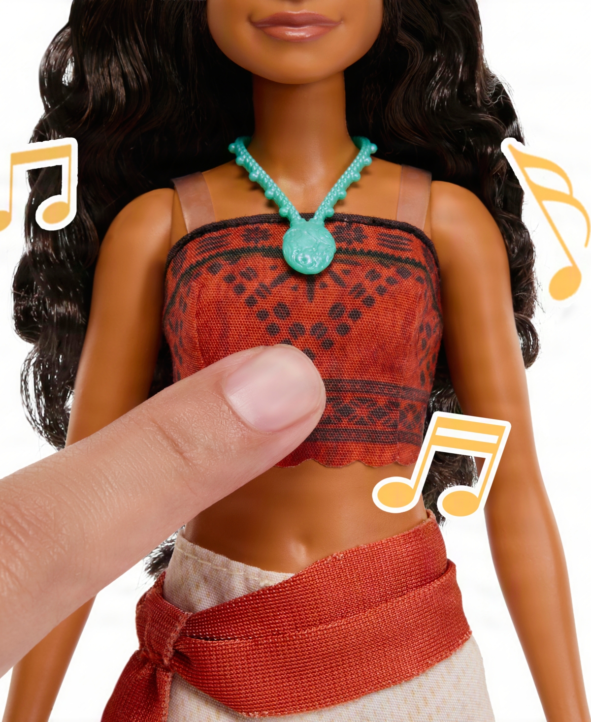 Disney Princess Moana Singing Fashion Doll, Live-Action Movie Inspired, Sings "How Far I'll Go", for Ages 3+
