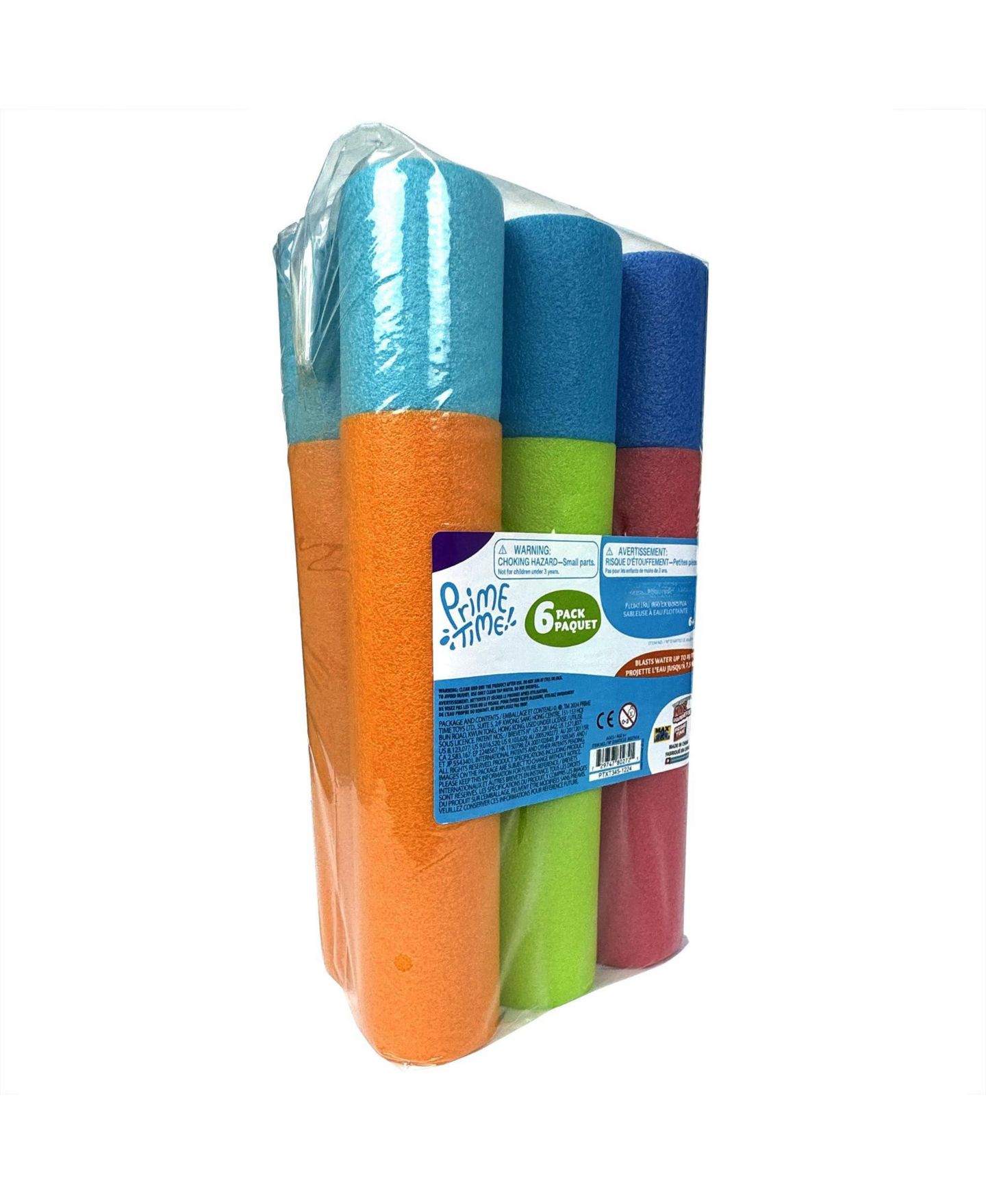 Детские игрушки GNUADZ 6-Pack Pump-Action Water Blasters, Ages 5-7, цвет: Разноцветный — фото 4