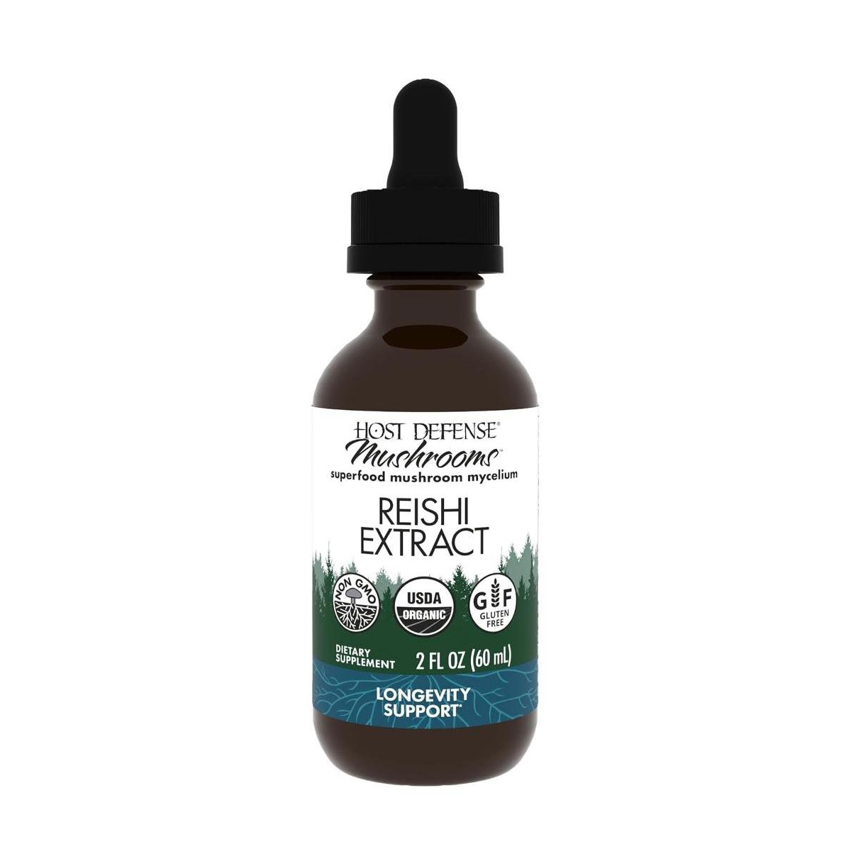 Host Defense Reishi Extract - Heart & Immune Health Support Supplement