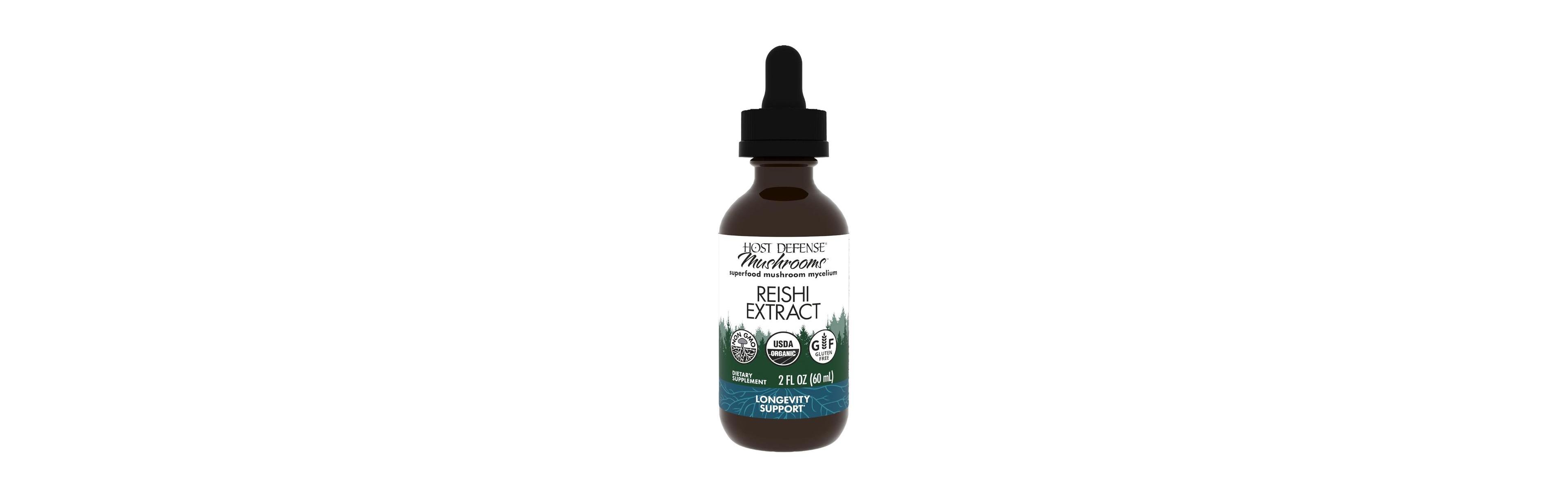 Host Defense Reishi Extract - Heart & Immune Health Support Supplement