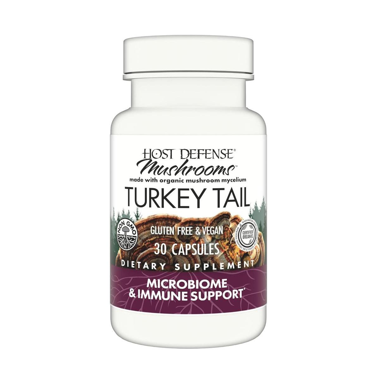 Host Defense Turkey Tail Capsules