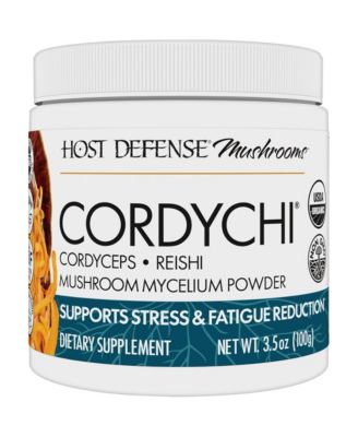 CordyChi Powder Energy and Immune Support Supplement Cordyceps and Reishi Mushroom Supplement - 3.5 oz (66 Servings)