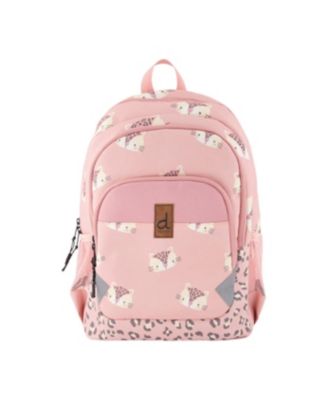 Little Girl Leopard Adorable Compact Functional Spacious Backpack