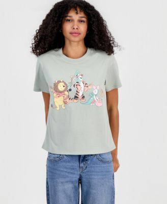 Juniors' Pooh Friends Costume Crewneck Tee