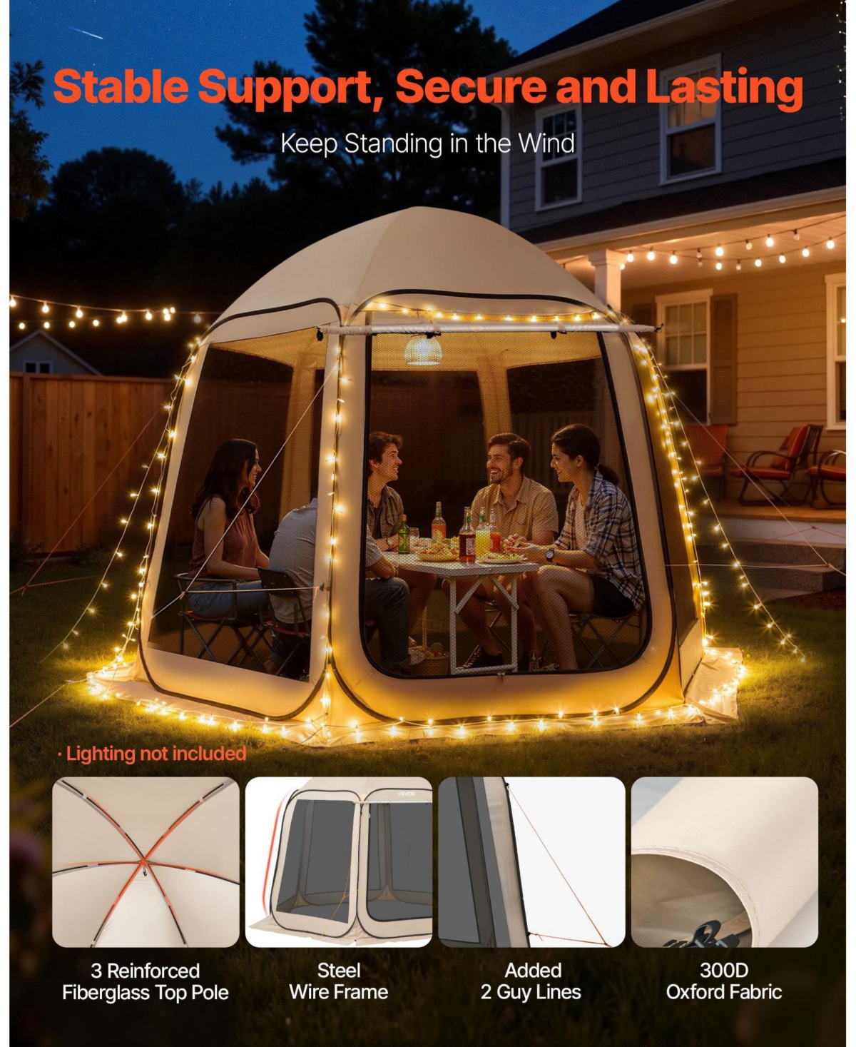 Cozito Screen House Tent