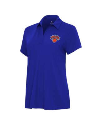 Women's Blue New York Knicks Era Polo Shirt