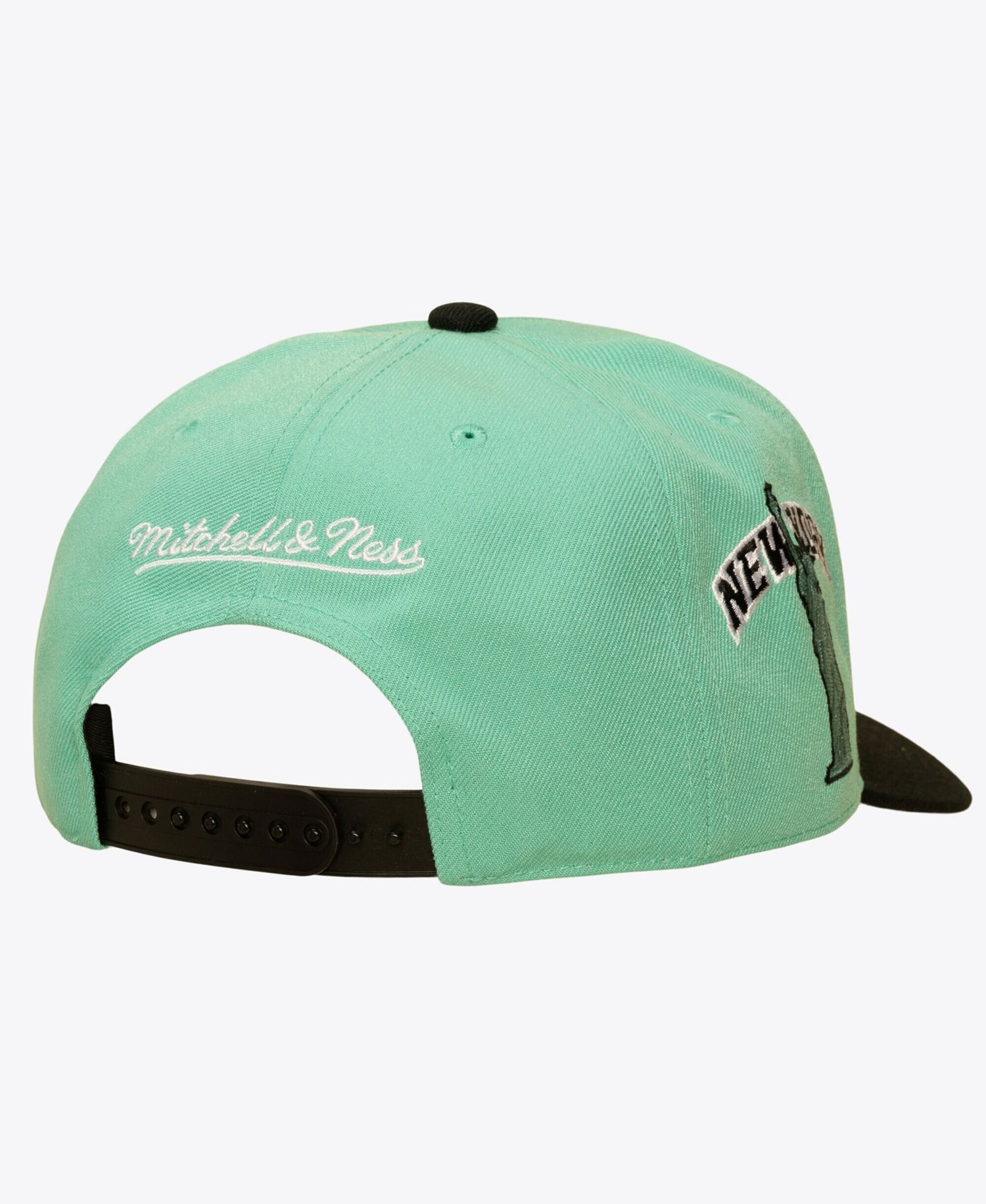Men's Mint/Black New York Knicks In the City Pro Pinch Snapback Hat