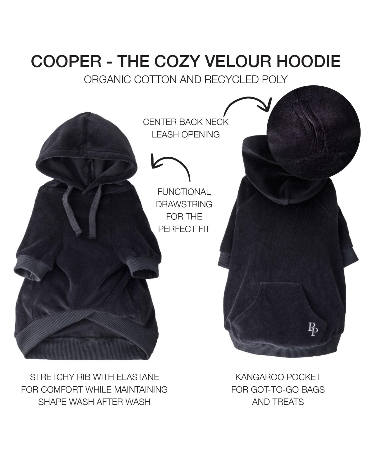 Pet Passion Cooper Ii The Velour Hoodie