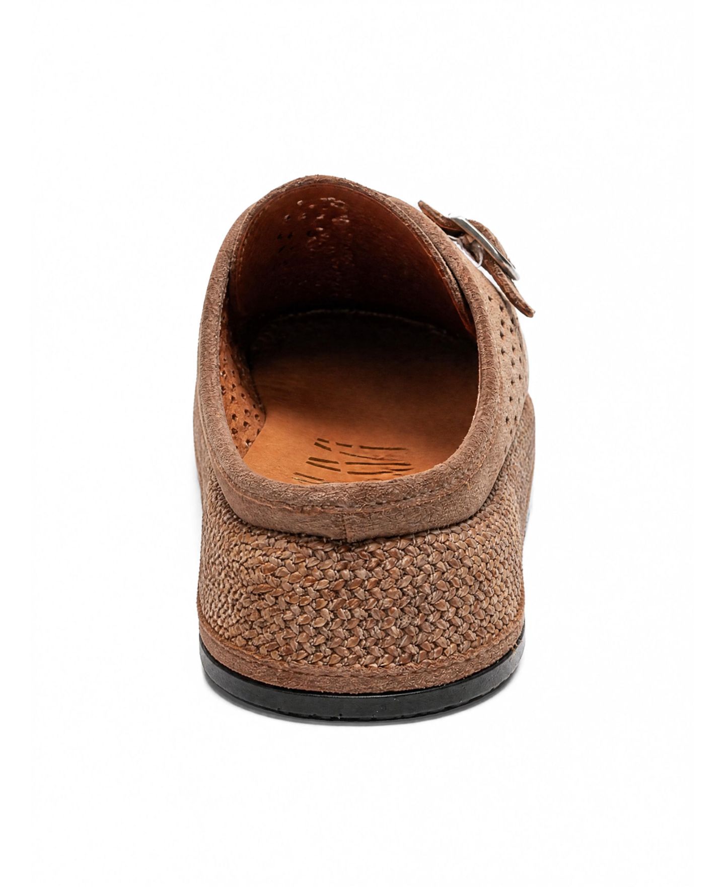 Женские сабо Forever & Always Shoes Vone Leather Mule, цвет: Коньячный замшевый — фото 3