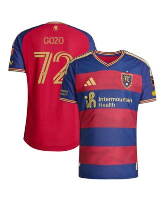Men's Zavier Gozo Red Real Salt Lake 2026 The Switchback On-Field Authentic Patch Jersey