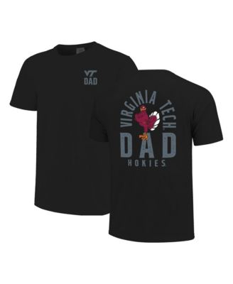 Men's Black Virginia Tech Hokies Father's Day Mascot Overlay T-Shirt