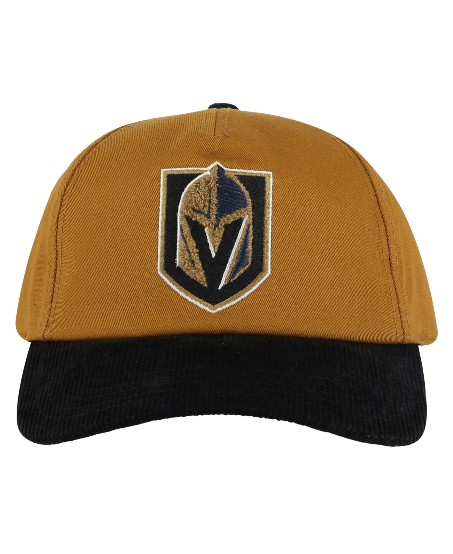 Men's Tan/Black Vegas Golden Knights Burnett Adjustable Hat