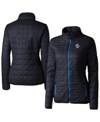 Women's Navy/Royal New York Yankees Rainier PrimaLoft Eco Insulated Full-Zip Puffer Jacket