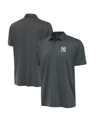 Men's Pewter New York Yankees Eclipse Polo Shirt