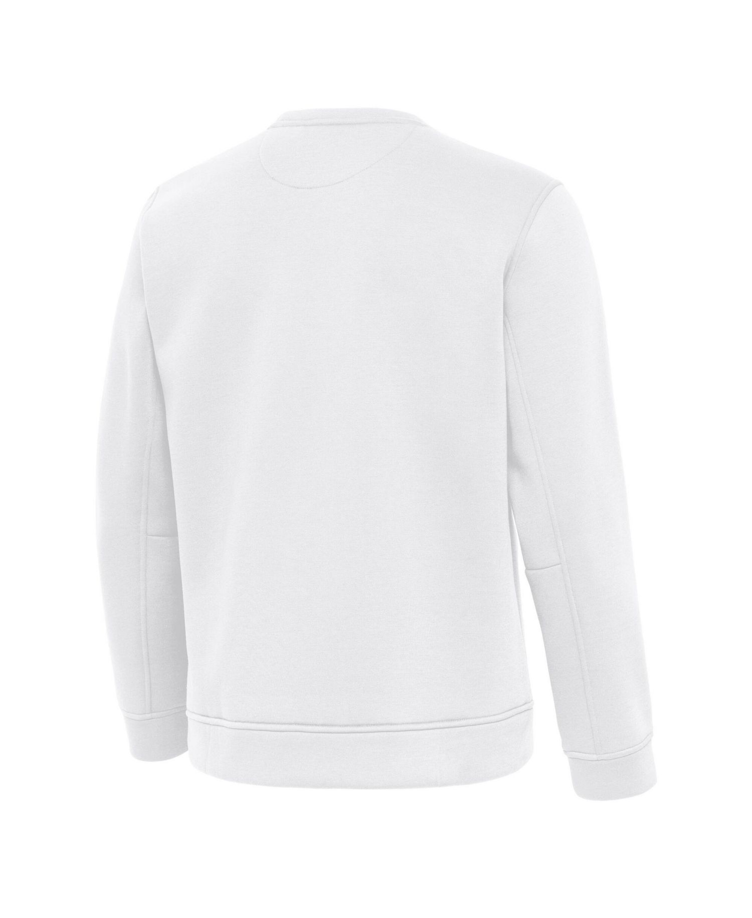 Men's White Los Angeles Dodgers Relevant Lightweight Pullover Sweatshirt