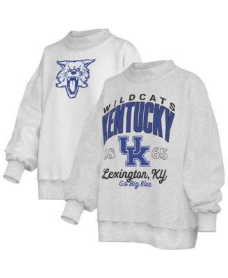 Women's Heather Gray Kentucky Wildcats Reversible Sweatshirt