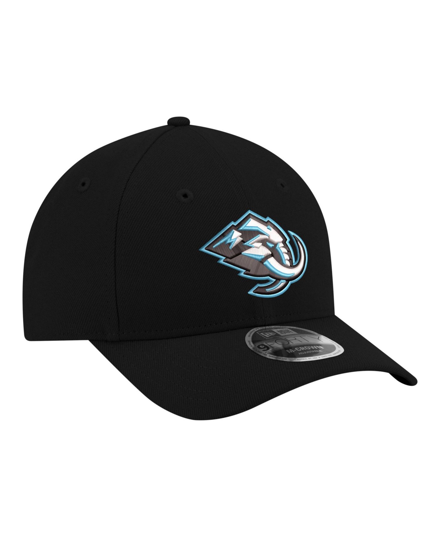 Men's Black Utah Mammoth 9FORTY M-Crown Adjustable Hat
