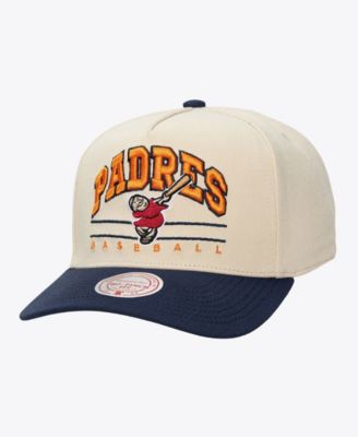 Men's and Women's Cream San Diego Padres Retro Arch Pro Pinch Adjustable Hat