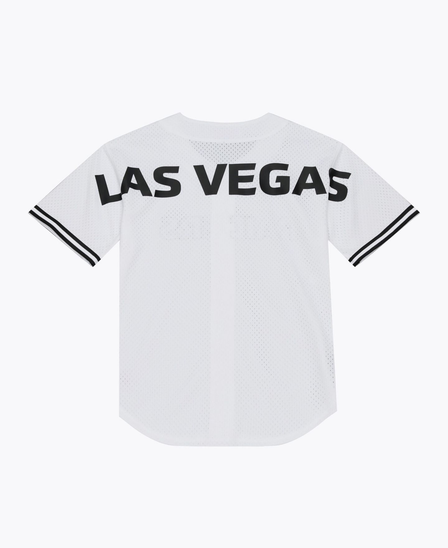 Мужская бейсбольная джерси Mitchell & Ness Las Vegas Raiders на пуговицах, сетка, White — фото 5