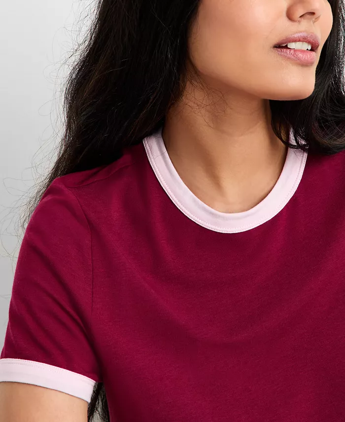Women's Solid Baby Sleep Tee, XS-3X - thumbnail 3
