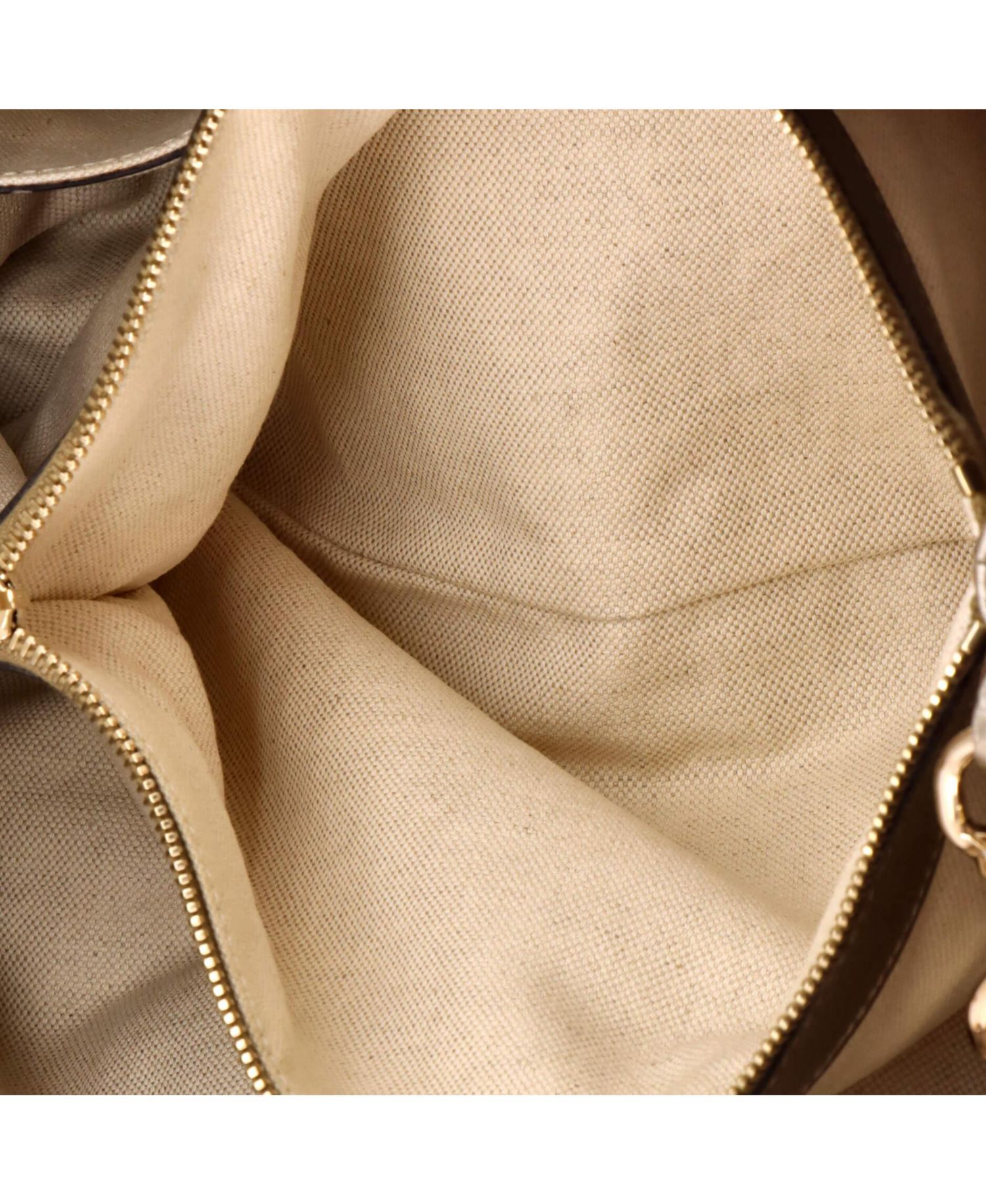 Medium Bamboo Shopper Tote Leather