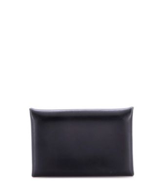 Calvi Duo Card Holder Box Calf