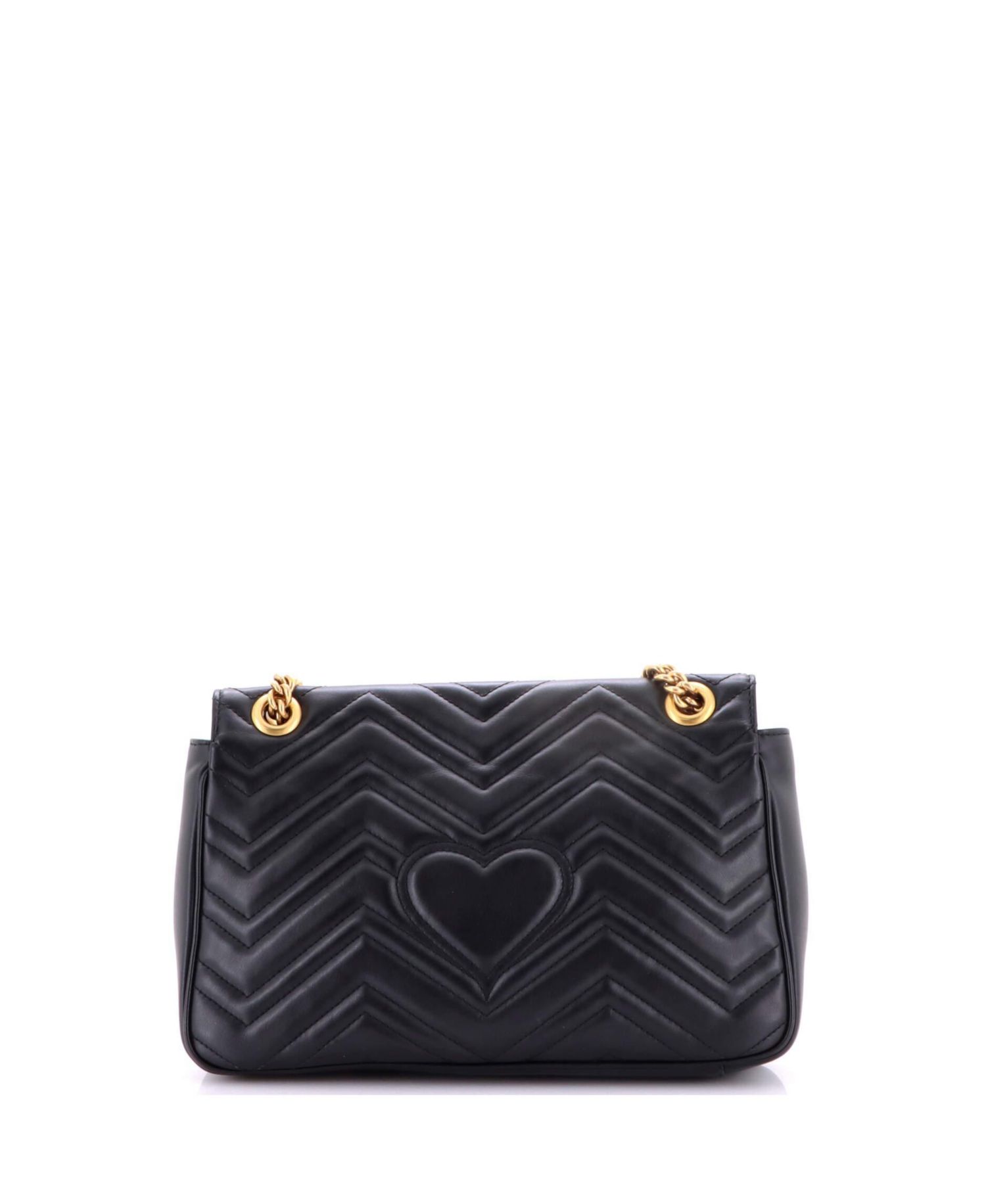 Medium GG Marmont Flap Bag Matelasse Leather