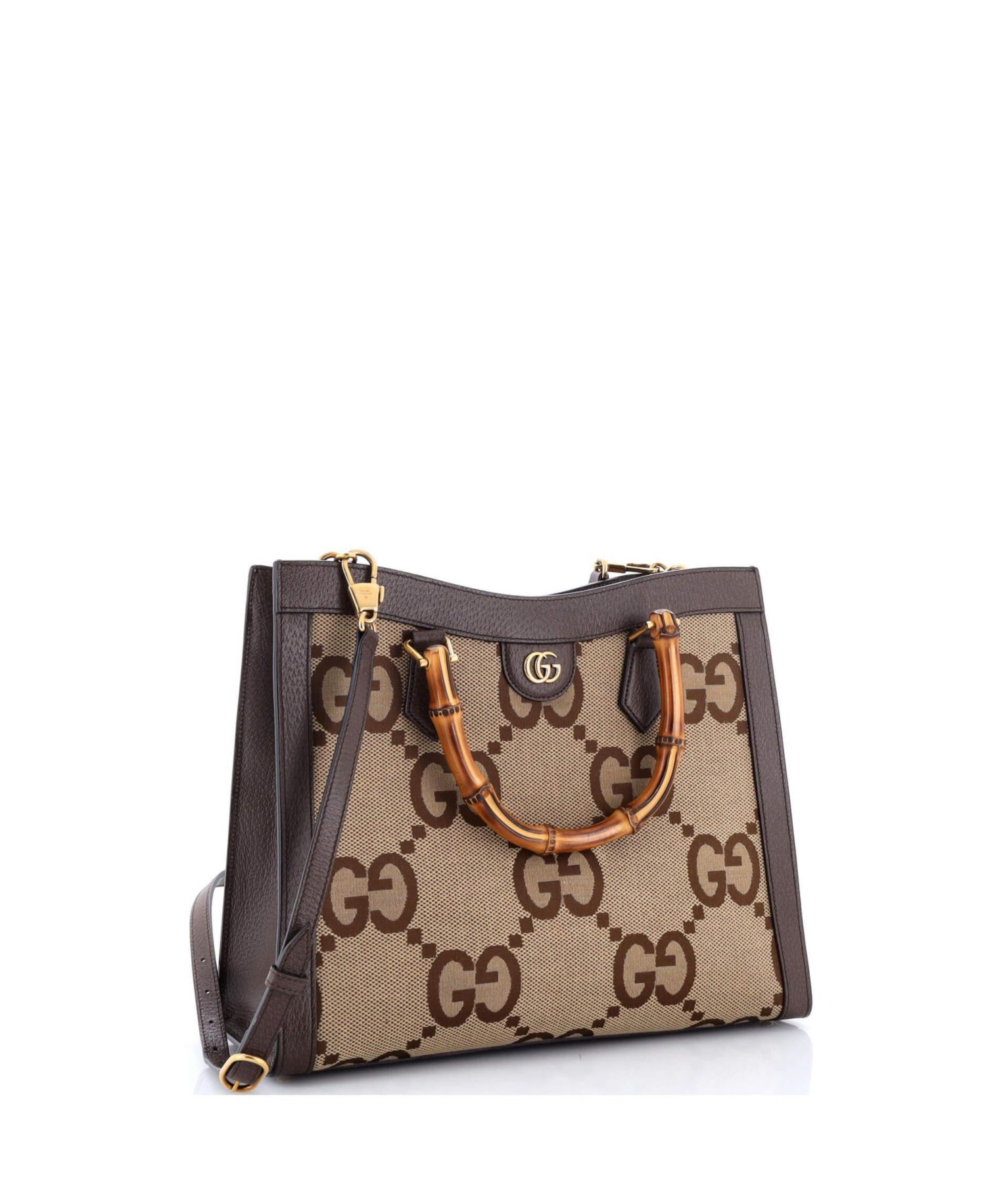 Medium Diana NM Bamboo Handle Tote Jumbo GG Canvas