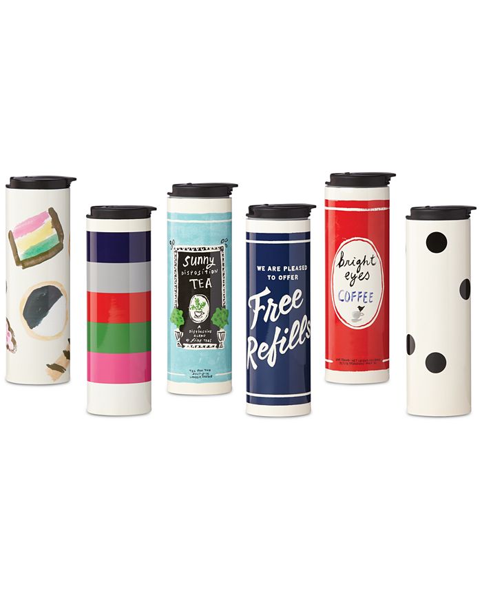 kate spade new york All In Good Taste Travel Tumblers, Created for Macy's &  Reviews - Kitchen Gadgets - Kitchen - Macy's