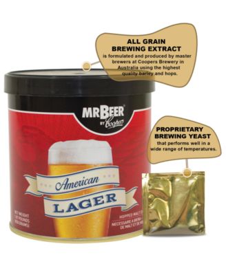 Mr. Beer American Lager Beer Making Kit