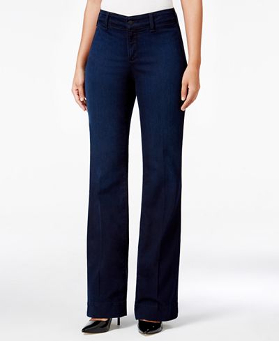 NYDJ Teresa Paris Nights Wash Flare-Leg Jeans