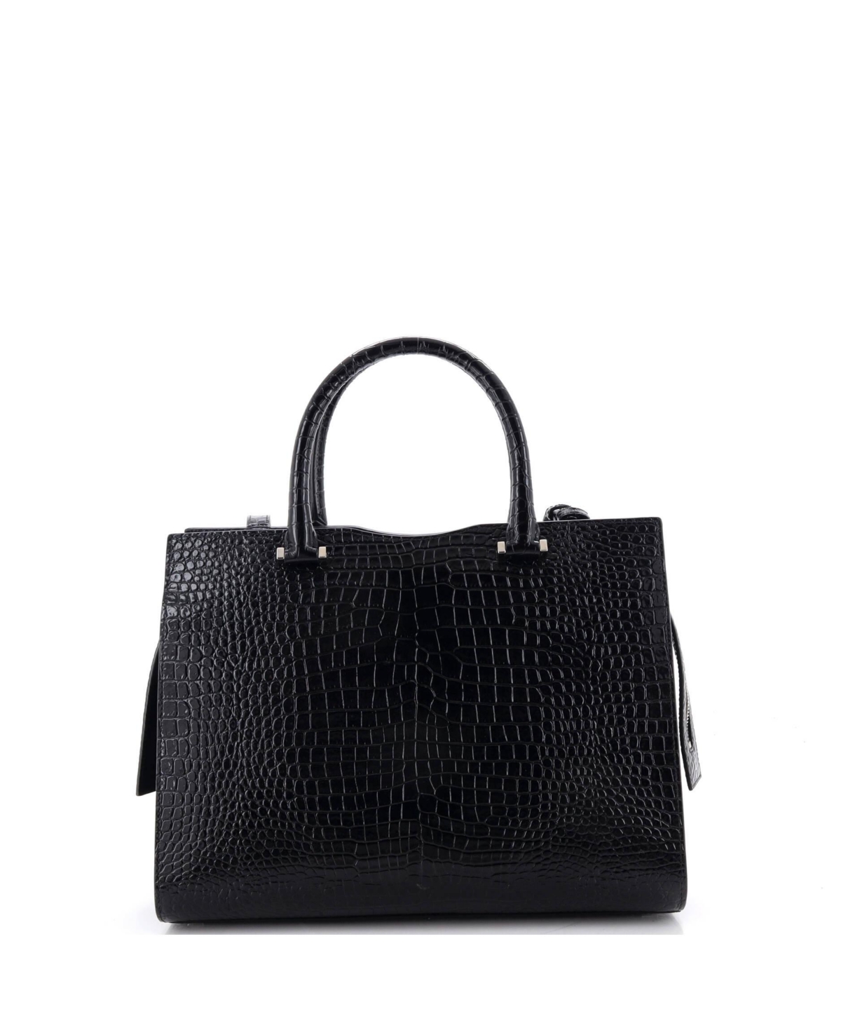 Pre-Owned Saint Laurent Medium Uptown Tote Embossed Leather