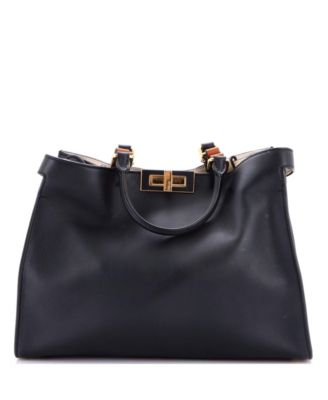 Small Peekaboo X-Tote Leather