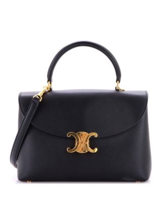 Medium Nino Top Handle Bag Leather