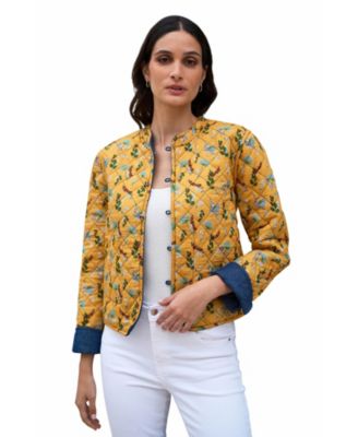 Women's Long Sleeve Quilted Reversible Jacket
