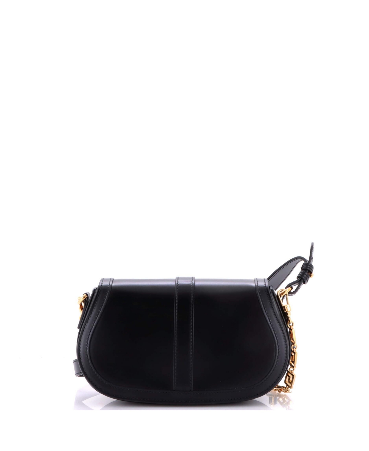 Pre-Owned Versace Medium Greca Goddess Shoulder Bag Leather