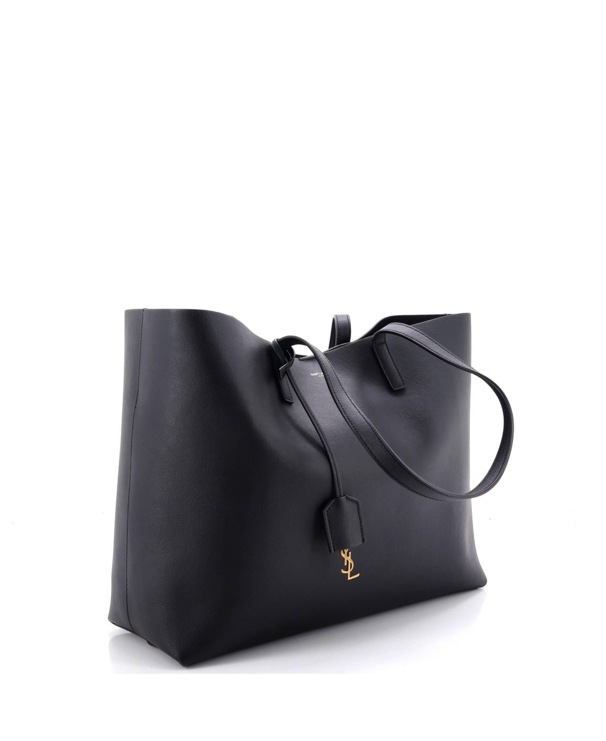 Pre-Owned Saint Laurent Large Shopper Tote Leather