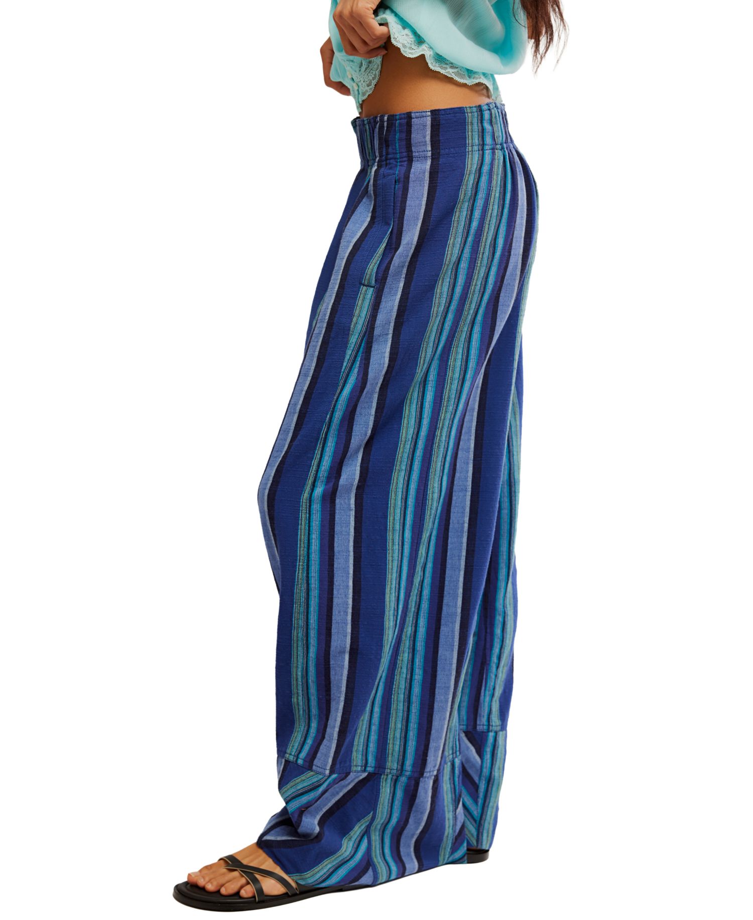 Women's Days End Solar Stripe Wide-Leg Pants