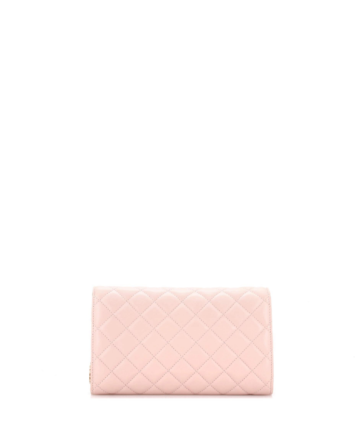 Pre-Owned Versace Icon Wallet on Chain Quilted Leather